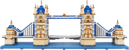Building Blocks Set, London Tower Bridge Model Micro Mini Blocks, 3800 PCS Architecture Model Kits