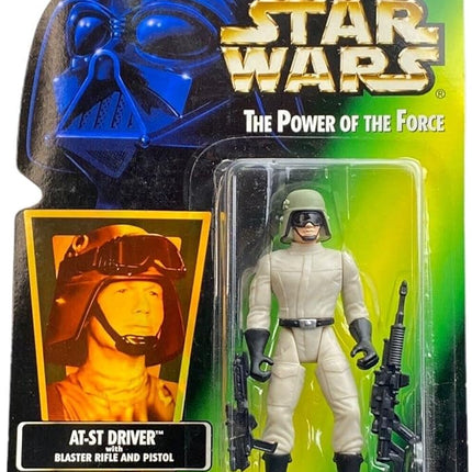 Star Wars: Power of the Force Green Card AT-ST Driver Action Figure