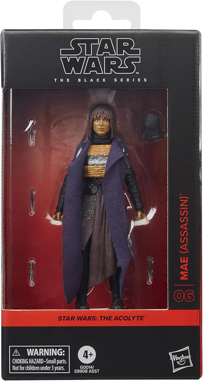 STAR WARS The Black Series Mae (Assassin), The Acolyte Collectible 6 Inch Action Figure