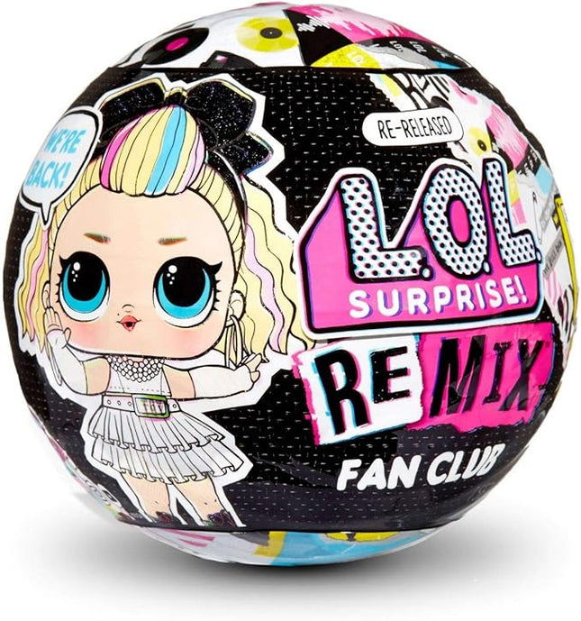 L.O.L. Surprise! Remix Fan Club – Re-Released Doll with 7 Surprises