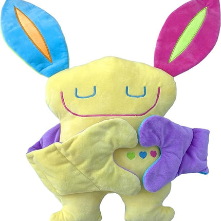 Bumpas Weighted Plush Toy – Machine Washable Calming & Comforting Stuffed Animal for Kids – Arms and Body are Weighted to Give a Realistic Hug – Soft Companion for Playtime, Naptime & Travel (Jiff)