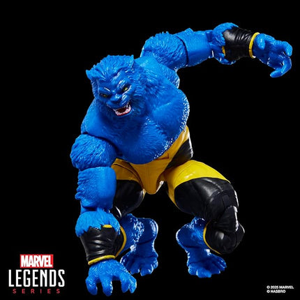 Marvel Legends Series Marvel's Beast, Astonishing X-Men Comics-Inspired Collectible 6-Inch Scale Action Figure with Character-Sized Comic Accessory