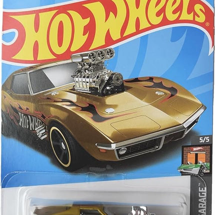 Hot Wheels '68 Corvette Gas Monkey Garage, HW Dream Garage 5/5 [gold] 139/250