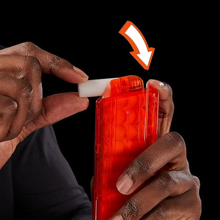 Nerf Pro Torrent Half-Length Dart Blaster, 150 FPS, 15 Nerf Pro Half-Length Darts, 15-Dart Magazine, Pump Action, Eyewear, Gifts for Teens, 14+