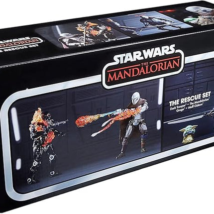 Star Wars The Vintage Collection The Mandalorian Rescue Set Multipack 3.75-Inch SDCC Exclusive F5551 Multicolored Play Set by Hasbro Ages 4 and Up