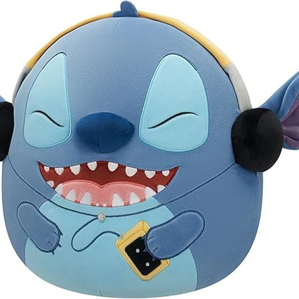 Squishmallows Original 14in Disney Stitch with Headphones Plush (Large)