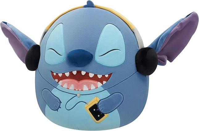 Squishmallows Original 14in Disney Stitch with Headphones Plush (Large)