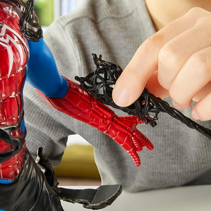 Spider-Man Marvel VenomVersus Liquid Shifter Action Figure with Accessories, 11-Inch-Scale Super Hero Toys for Kids Ages 4 and Up