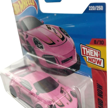 Hot Wheels Porsche 911 GT3 RS, Pink Die-Cast Model Car, Then and Now Collection