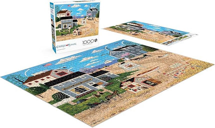 Buffalo Games - Charles Wysocki - Nantucket Breeze - 1000 Piece Jigsaw Puzzle for Adults -Challenging Puzzle Perfect for Game Nights - Finished Size is 26.75 x 19.75