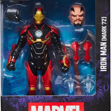 Marvel Legends Series Iron Man (Mark 72), Iron Man Comics Collectible 6-Inch Scale Action