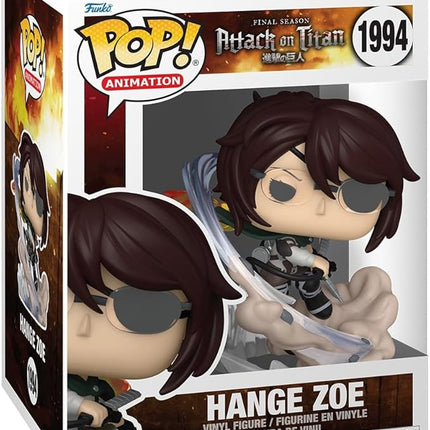Funko Pop! Premium Animation: Attack on Titan - Hange Zoe - Collectable Vinyl Figure - Gift Idea - Official Merchandise - Toys for Kids & Adults - Anime Fans - Model Figure for Collectors and Display