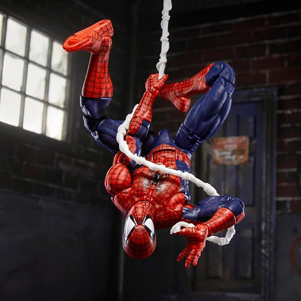 Marvel Legends Maximum Series Spider-Man, Deluxe Spider-Man Comics Collectible 6-Inch Action Figure; Amazing Articulation; Spectacular Accessories