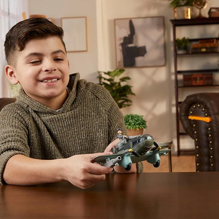 Indiana Jones Worlds of Adventure Doctor Jürgen Voller with Plane Action Figure Set, 2.5-inch, Action Figures for Kids Ages 4 and Up