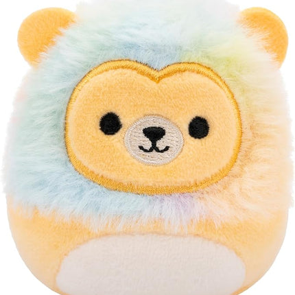 Squishmallows Original Micromallows 6-Pack – Danny Dinosaur, Dane Dragon, Malcolm Mushroom, Lena Guava Fruit, Leonard Lion, Noah Seal