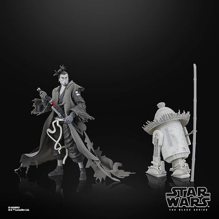 STAR WARS The Black Series The Ronin & R5-D56, Visions Premium Collectible 6 Inch Action Figure 2-Pack