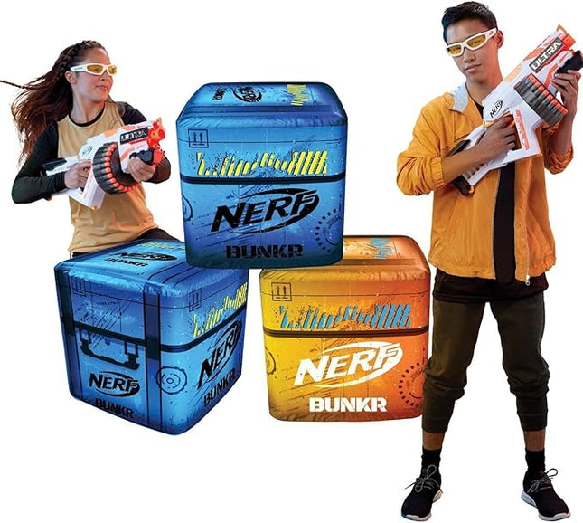 Nerf Bunkr Nerf Go Battle Set (3 Pack)