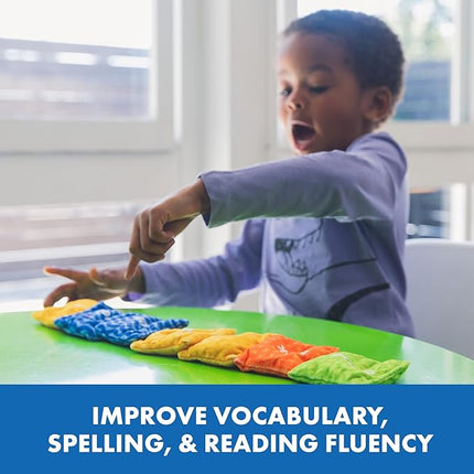 Educational Insights Sight Word Bean Bags - Tactile Bean Bags for Kids Classroom, Toddler Learning Activities, Gift for Kids Ages 3+