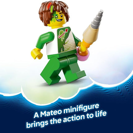 LEGO DREAMZzz Z-Blob's Robot and Vehicle Adventures Robot Toy Building Kit - Mech Suit Set for Kids, Boys and Girls, Ages 7+ - 19 Rebuild Options for Pretend Play - Gift Idea for Birthday - 71487