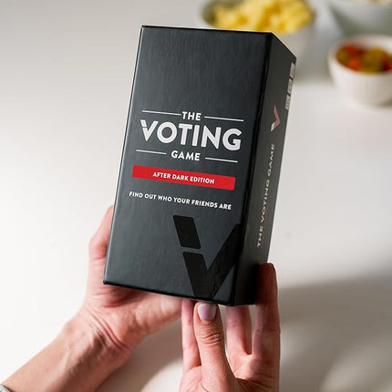 The Voting Game After Dark Edition - The Hilarious Adult Party Card Game About Finding Out Who Your Friends are - Perfect for College Students, Fun Parties and Board Games Night with Your Group