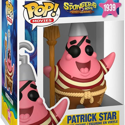 Funko Pop! Movies: The Spongebob Movie - Patrick Star - Collectable Vinyl Figure - Gift Idea - Official Merchandise - Toys for Kids & Adults - Cartoon Fans - Model Figure for Collectors