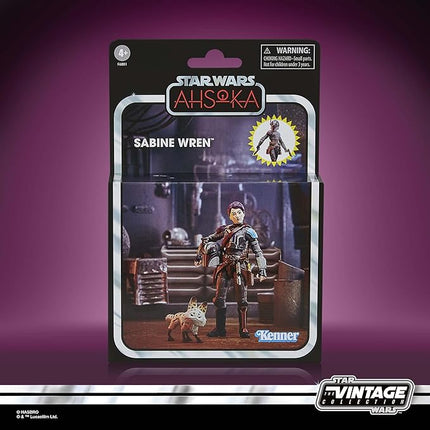 STAR WARS The Vintage Collection Sabine Wren, Ahsoka 3.75-Inch Collectible Deluxe Action Figures, Ages 4 and Up