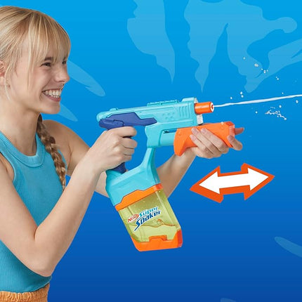 Nerf Super Soaker Dunk-Fill 2-Pack, 2 Water Blasters, Easy Instant Fill Tanks, Just Dunk & Go, 10.1 Fluid Ounce Tanks, Water Toys, Ages 6+