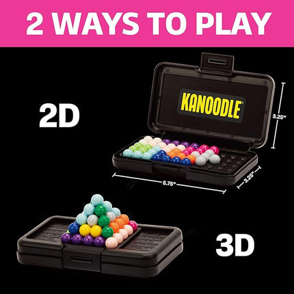 Educational Insights Kanoodle 3D Brain Teaser Puzzle Game, Featuring 200 Challenges, Easter Basket Stuffers, Gift for Ages 7+