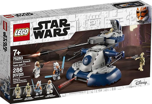 LEGO Star Wars: The Clone Wars Armored Assault Tank (AAT) 75283 Building Kit, Awesome Construction Toy for Kids with Ahsoka Tano Plus Battle Droid Action Figures (286 Pieces)
