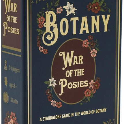 Botany: War of the Posies | Family Strategy Game for Young Botanists and Adults | Ages 8+ | for 2-4 Players | Average Playtime 30 mins | Perfect for Family Game Night