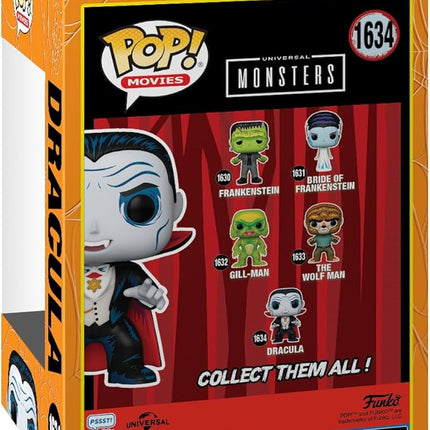 Funko POP! Movies: Universal Monsters - Dracula - Collectable Vinyl Figure - Gift Idea - Official Merchandise - for Kids & Adults - Horror Fans - Model Figure for Collectors and Display