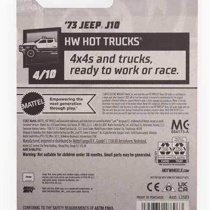 Hot Wheels '73 Jeep J10 - Mainline (2024) 91/250