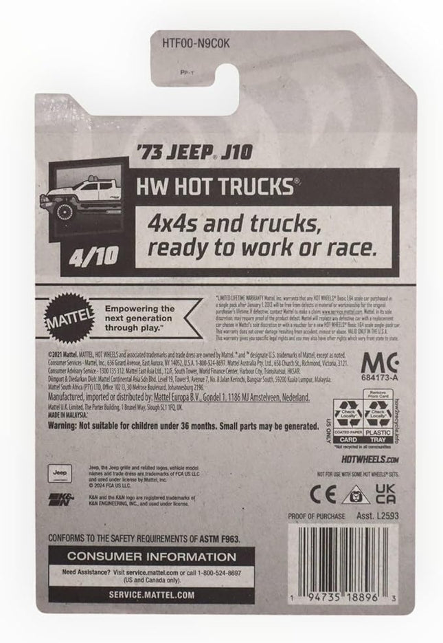 Hot Wheels '73 Jeep J10 - Mainline (2024) 91/250