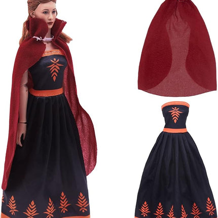 11.5 inch Doll Clothes - Toys for Girls, Snow Dress for Queen and Princess for 11.5 inch Doll Clothes - Doll 6 Set Classic Dresses - Doll Party Gown Girls Gift