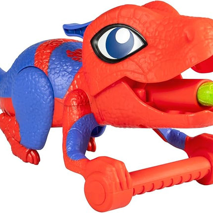 Spidey and his Amazing Friends Marvel Dino-Webs NERF Spidey-Rex Web Launcher, Role Play Toy, Preschool Super Hero Toys for Kids Ages 3 & Up