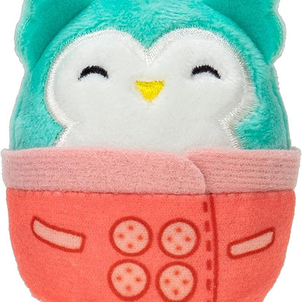 Squishville by Original Squishmallows Ski Chalet - Includes Four 2-Inch Skis, Snowboard, Snowman, Chair, Bed, and Playscene with Ski Slope - Amazon Exclusive