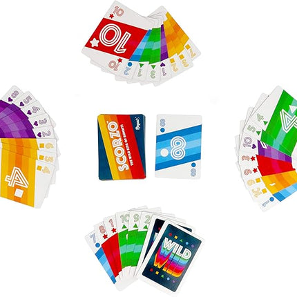 Regal Games - ScorZo - Rummy Card Game - Family Fun Friendly - 2-6 Players Ages 8+