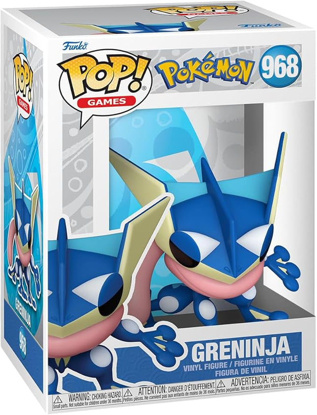 Funko Pop Games: Pokemon - Greninja - Collectable Vinyl Figure - Gift Idea - Official Merchandise - Toys for Kids & Adults - Video Games Fans - Model Figure for Collectors and Display