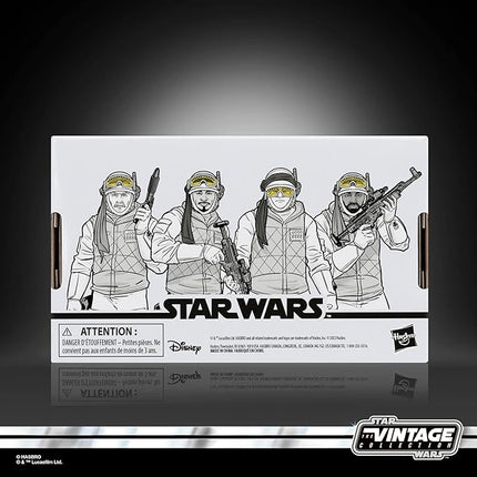 STAR WARS The Vintage Collection 3.75-Inch Rebel Soldier (Echo Base Battle Gear) 4-Pack Action Figure Set F5555 Ages 4 and Up