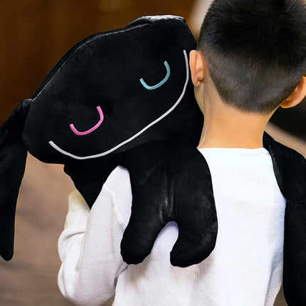 Bumpas Weighted Plush Toy – Machine Washable Calming Stuffed Animal for Kids – Arms and Body are Weighted to Give a Realistic Hug – Soft Companion for Playtime, Naptime & Travel (Rizz)