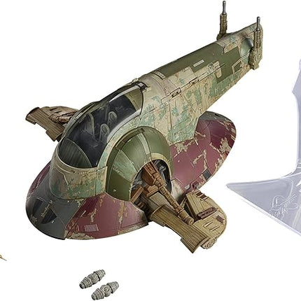 STAR WARS The Vintage Collection Boba Fett’s Starship Toy 3.75-Inch-Scale The Book of Boba Fett Vehicle, Toys for Kids Ages 4 and Up