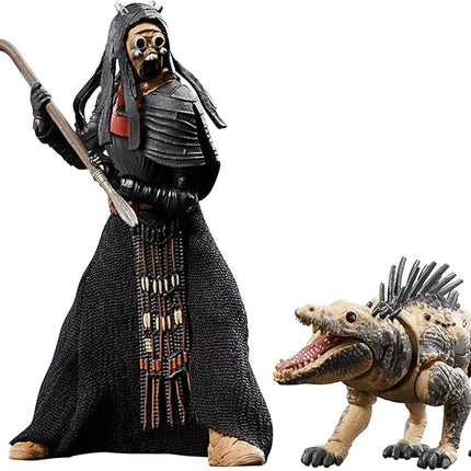 Star Wars The Vintage Collection, Tusken Warrior & Massiff, Pack of 2 9.5 cm Figures, The Book of Boba Fett