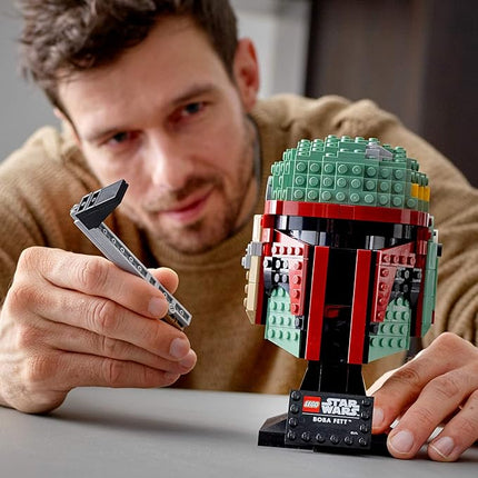 LEGO Star Wars Boba Fett Helmet 75277 Building Kit, Cool, Collectible Star Wars Character Building Set (625 Pieces), Multicolor