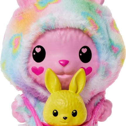 Barbie Cutie Reveal Animal Color Dream-Themed Pet & Accessories with 5 Surprises Including Mini Pet, Color Change & Clip