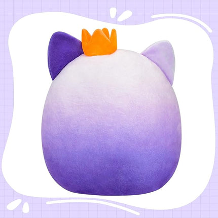 Cat Stuffed Animal Cat Plush Toys 12 Inch Soft Plushies Pillow Cute Gradient Purple Plushies Room Decoration Birthday Gifts for Kids Toddlers Girls and Boys
