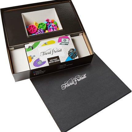 Hasbro Gaming Trivial Pursuit Decades 2010 to 2020 Board Game for Adults and Teens, Pop Culture Trivia Game for 2 to 6 Players, Ages 16 and Up