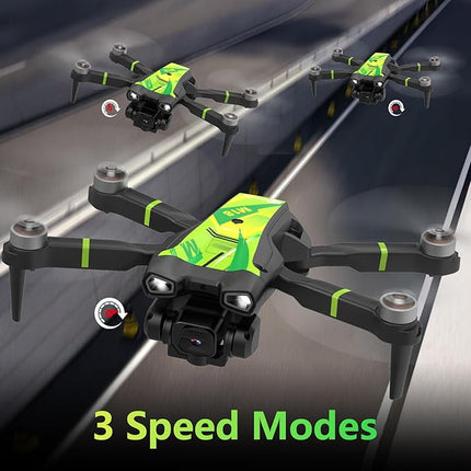 M18 Brushless Motor Drone with 4K Camera Mini RC Quadcopter for Adults Dual Cameras Optical Flow Positioning