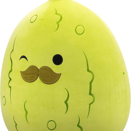 Squishmallows Original 24-Inch Charles Pickle with Mustache - Official Jazwares Plush (Jumbo)