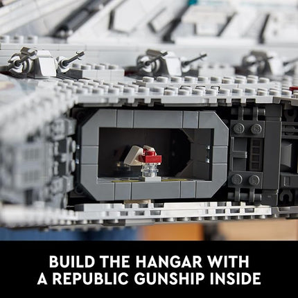 LEGO Star Wars Venator-Class Republic Attack Cruiser, Ultimate May The 4th Collectibles, Series Building Set with Captain Rex Minifigure, Star Wars Fan Gift, Stress Relief Clone Wars Activity, 75367