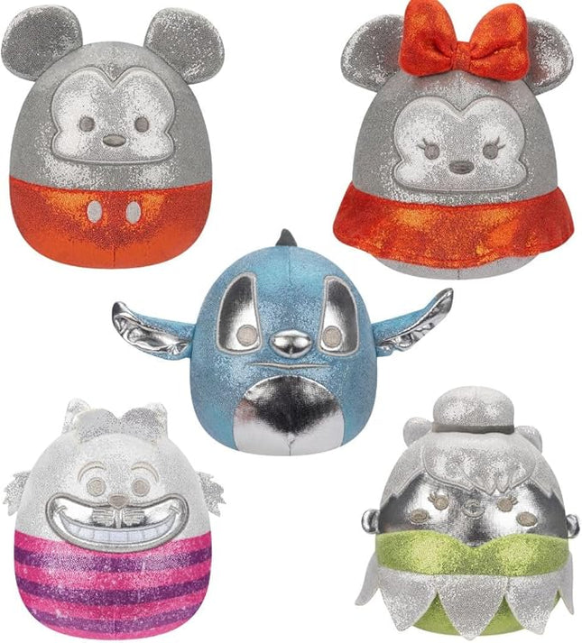 Squishmallows Original Disney100 5-Inch 5-Pack Plush Box Set - Little Ultrasoft Official Jazwares Plush - Amazon Exclusive
